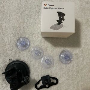 Black Radar Detector Mount